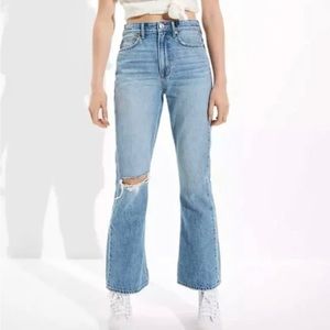 American eagle Highest Rise 90s Flare Jeans size 4S